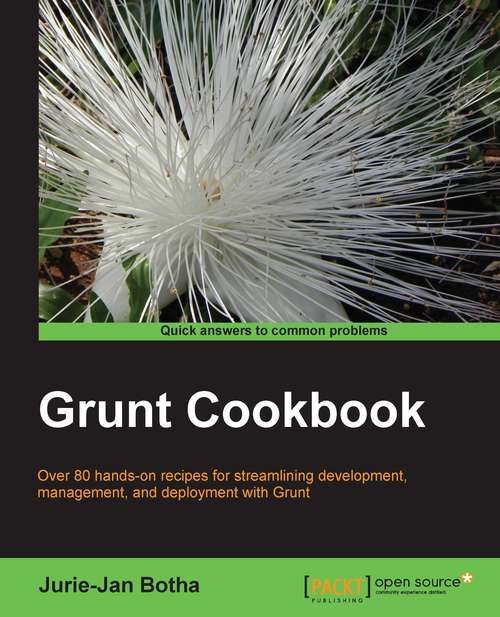 Book cover of Grunt Cookbook