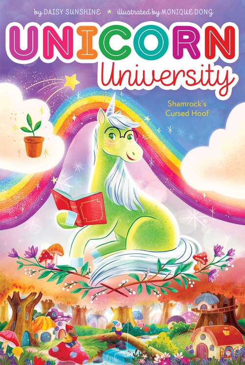 Book cover of Shamrock's Cursed Hoof (Unicorn University #7)