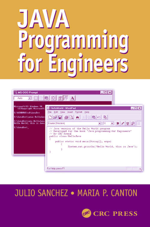 Book cover of Java Programming for Engineers