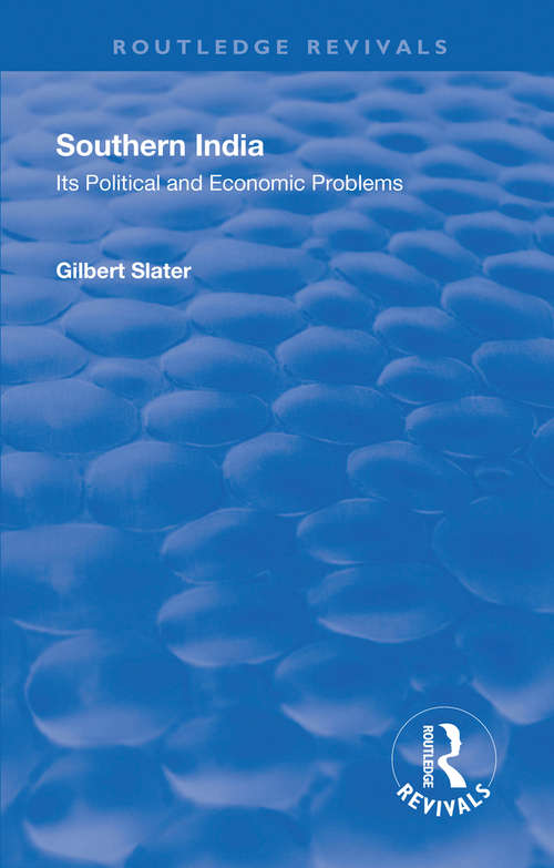 Book cover of Revival: Its Political and Economic Problems (Routledge Revivals)