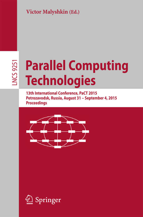 Book cover of Parallel Computing Technologies