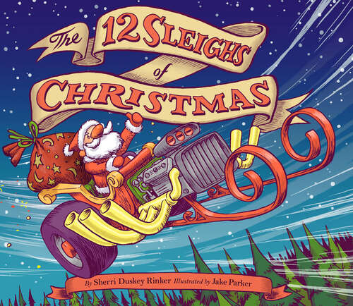 Book cover of The 12 Sleighs of Christmas