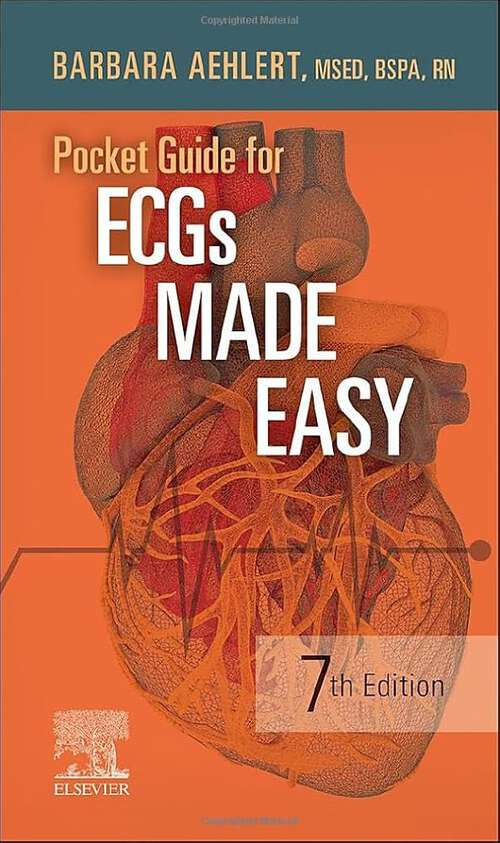 Book cover of Pocket Guide for ECGs Made Easy (7)