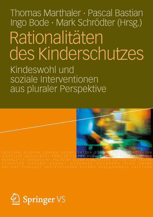 Book cover of Rationalitäten des Kinderschutzes