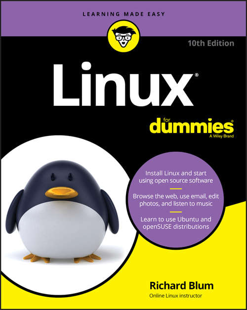 Book cover of Linux For Dummies (10)