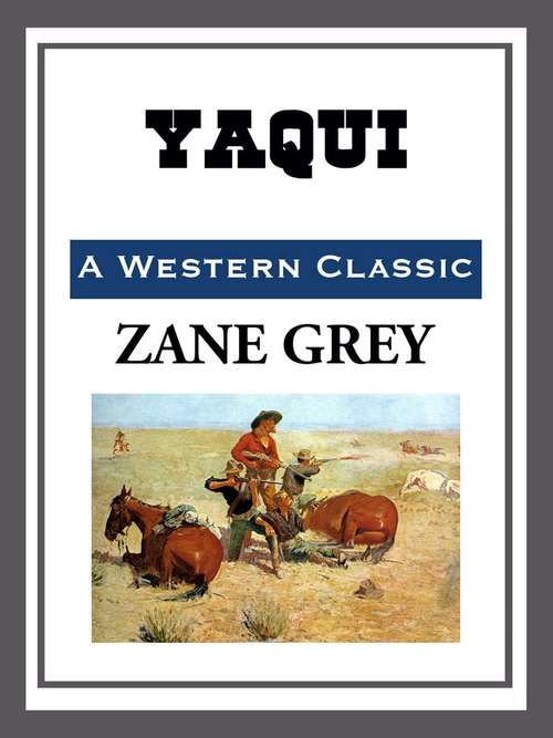 Book cover of Yaqui