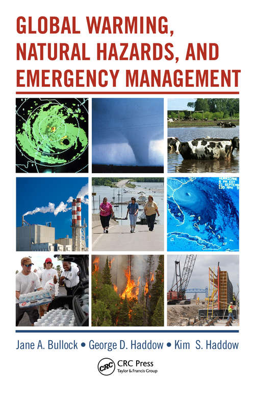 Book cover of Global Warming, Natural Hazards, and Emergency Management