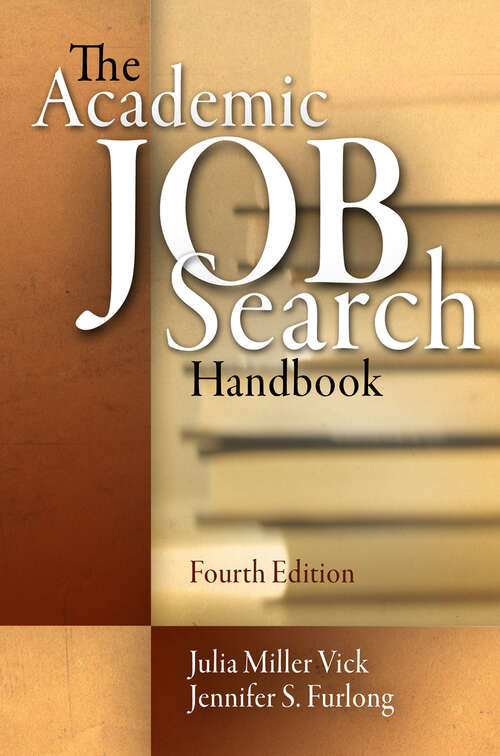 Book cover of The Academic Job Search Handbook, Fifth Edition (Fifth Edition)