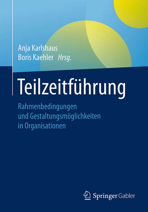 Book cover of Teilzeitführung