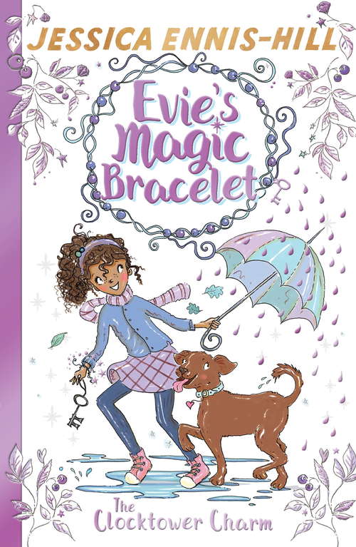 Book cover of The Clocktower Charm: Book 5 (Evie's Magic Bracelet #5)