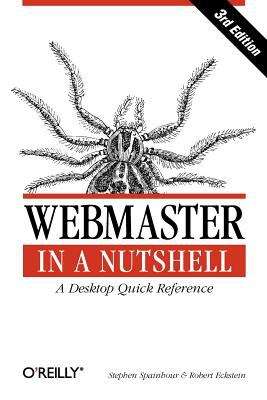 Book cover of Webmaster in a Nutshell, 3rd Edition