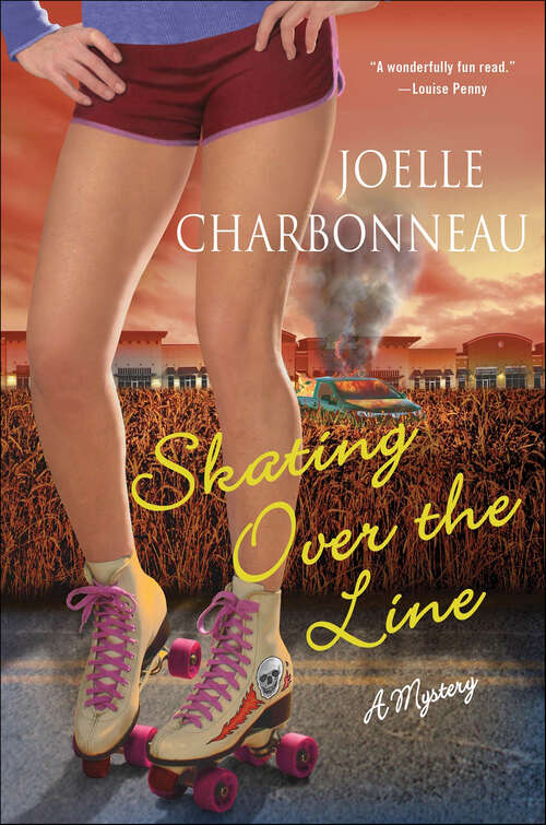 Book cover of Skating Over the Line: A Mystery (Rebecca Robbins Mysteries #2)