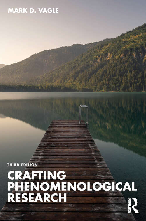 Book cover of Crafting Phenomenological Research (2)