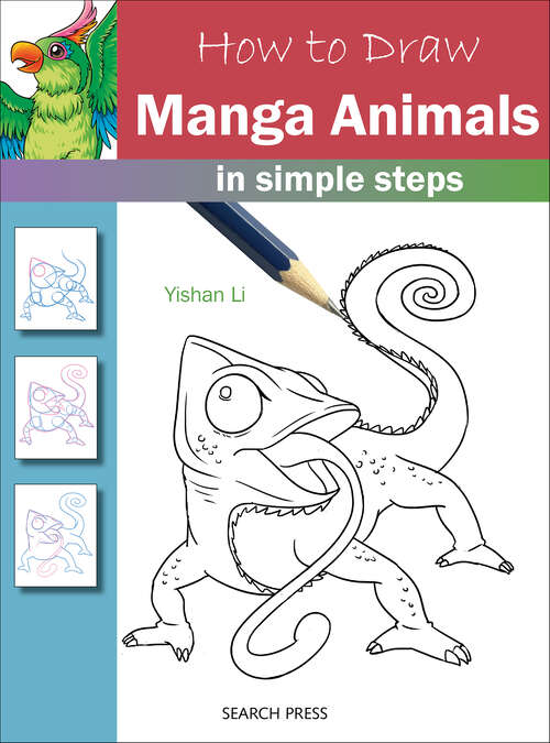 Book cover of How to Draw: Manga Animals