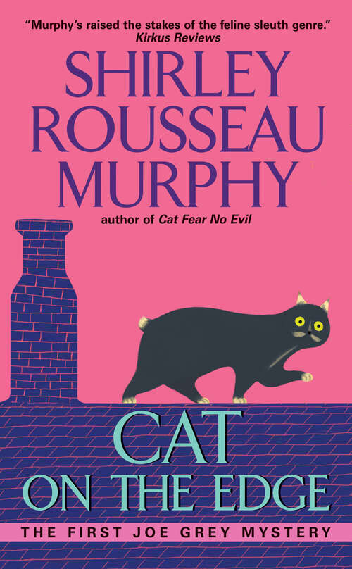Book cover of Cat on the Edge: A Joe Grey Mystery (Joe Grey Mystery Series #1)