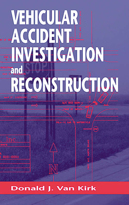 Book cover of Vehicular Accident Investigation and Reconstruction