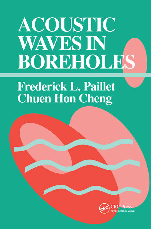 Book cover of Acoustic Waves in Boreholes