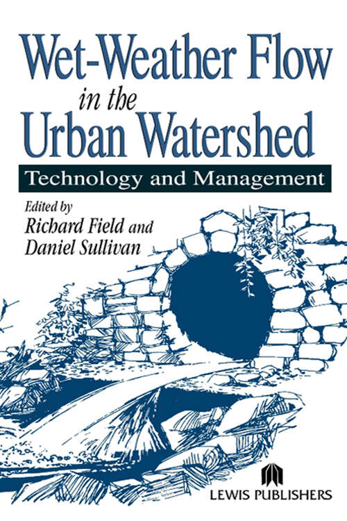 Book cover of Wet-Weather Flow in the Urban Watershed: Technology and Management (1)