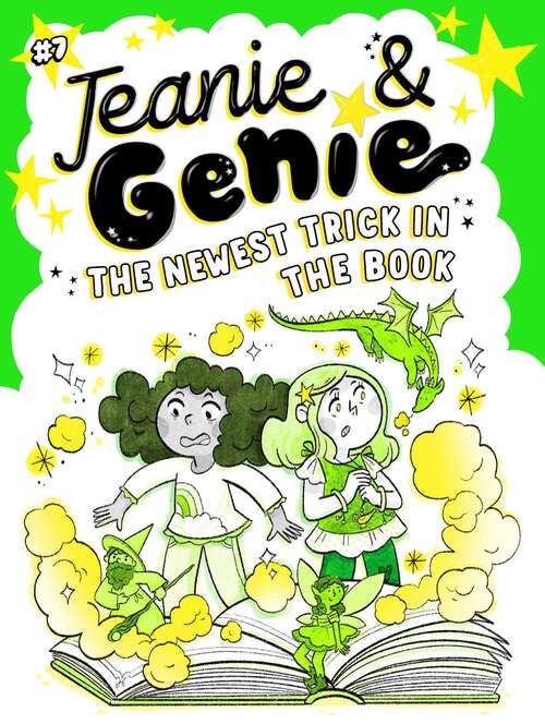 Book cover of The Newest Trick in the Book (Jeanie & Genie #7)