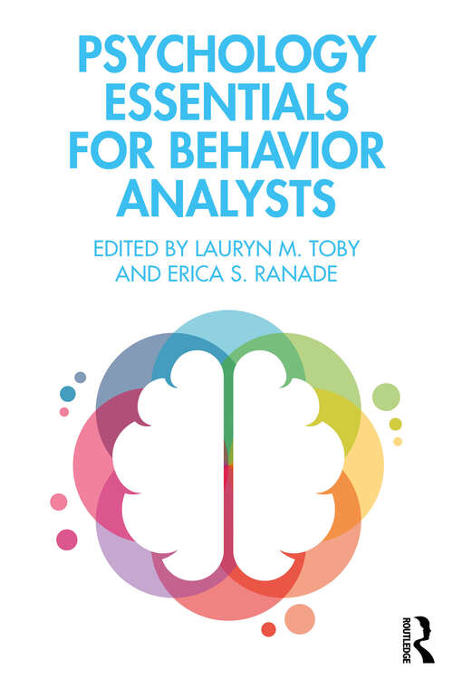 Book cover of Psychology Essentials for Behavior Analysts