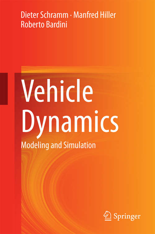 Book cover of Vehicle Dynamics