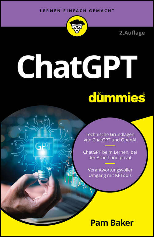 Book cover of ChatGPT für Dummies (2. Auflage) (Für Dummies)