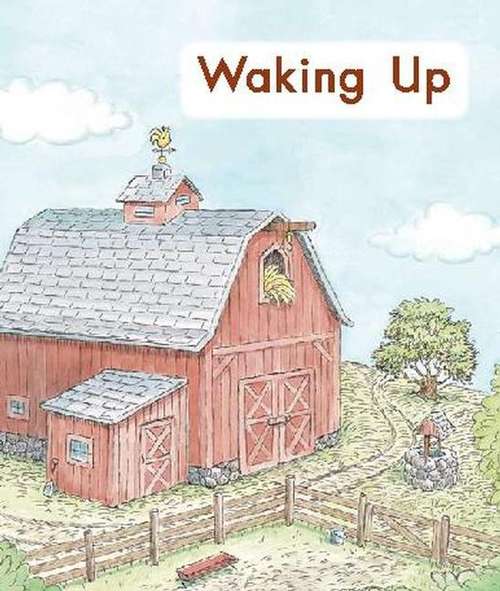 Book cover of Waking Up (Fountas & Pinnell LLI Green: Level A, Lesson 1)