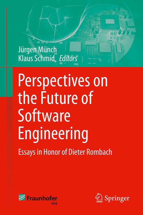 Book cover of Perspectives on the Future of Software Engineering