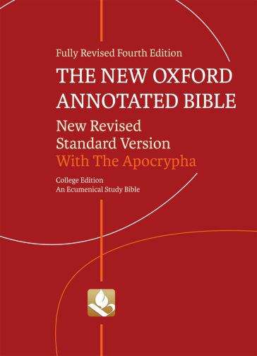 Book cover of The New Oxford Annotated Bible with Apocrypha (4th Edition)