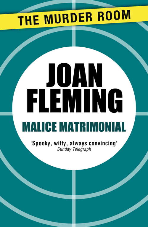 Book cover of Malice Matrimonial