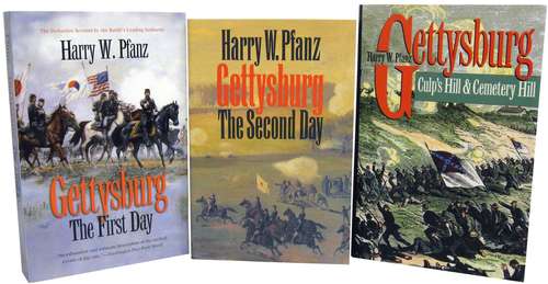 Book cover of The Harry Pfanz Gettysburg Trilogy, Omnibus E-book