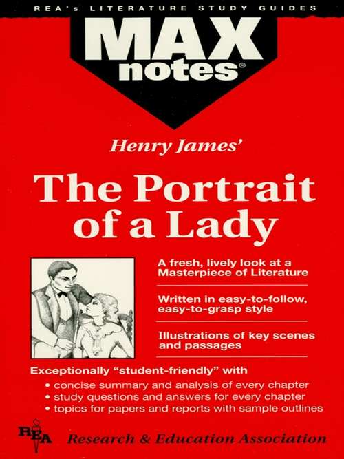 Book cover of The Portrait of a Lady: MAXNotes Literature Guides