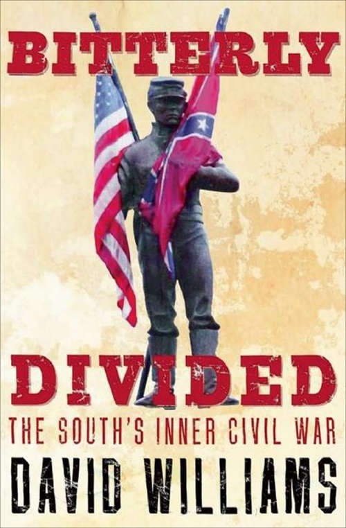 Book cover of Bitterly Divided: The South's Inner Civil War