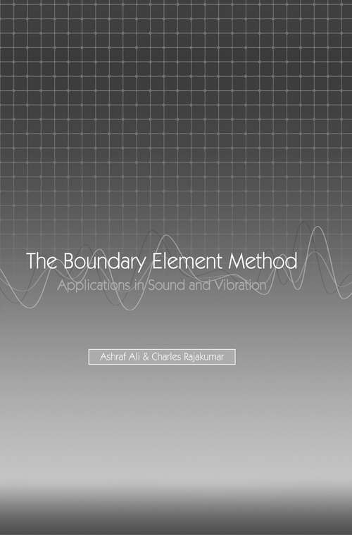 Book cover of The Boundary Element Method: Applications in Sound and Vibration (1)