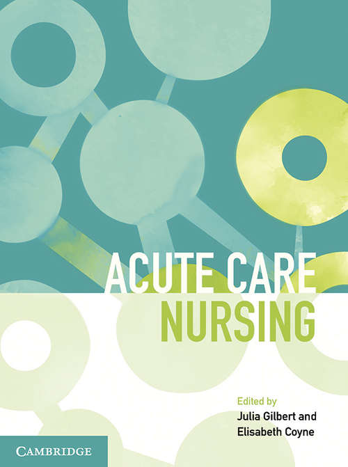 Book cover of Acute Care Nursing