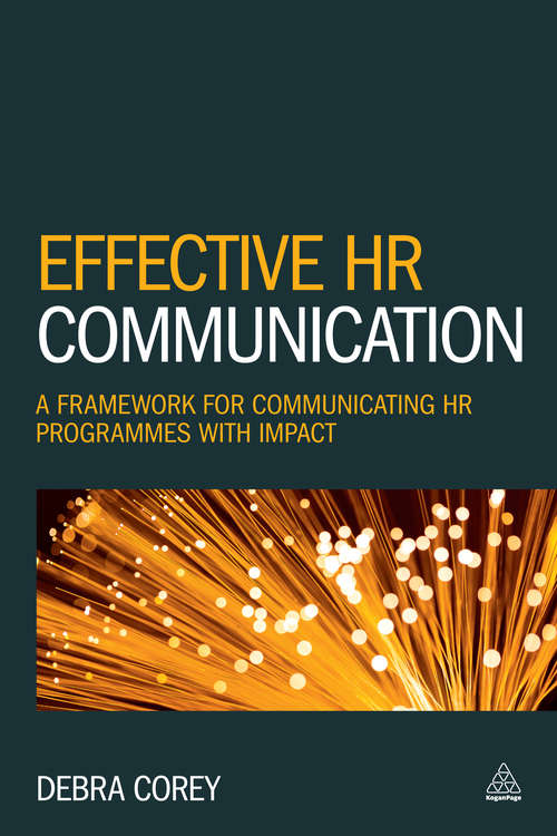 Book cover of Effective HR Communication