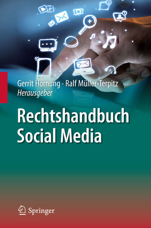 Book cover of Rechtshandbuch Social Media