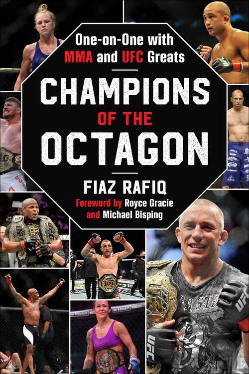 Book cover of Champions of the Octagon: One-on-One with MMA and UFC Greats