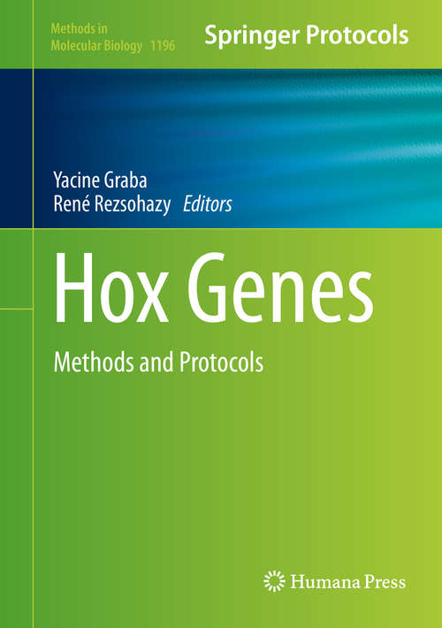 Book cover of Hox Genes