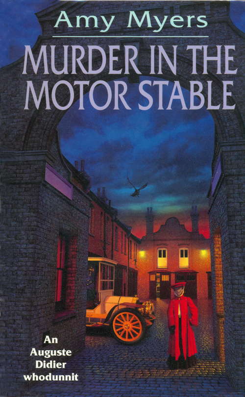 Book cover of Murder In The Motor Stable (Auguste Didier Mystery 9)