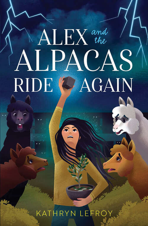 Book cover of Alex and the Alpacas Ride Again