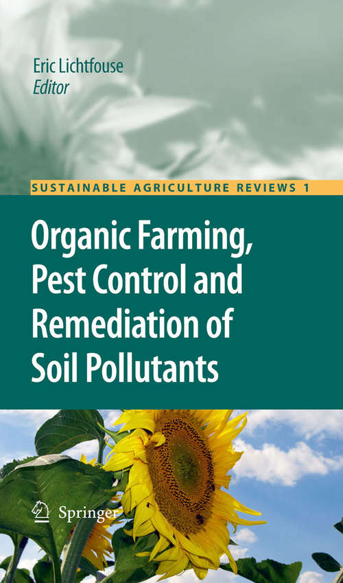 Book cover of Organic Farming, Pest Control and Remediation of Soil Pollutants