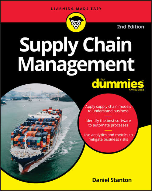 Book cover of Supply Chain Management For Dummies (2)