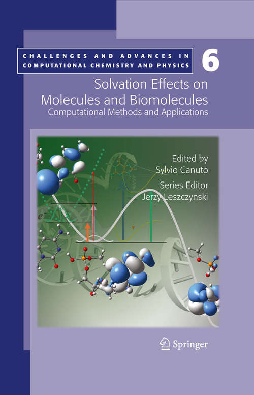 Book cover of Solvation Effects on Molecules and Biomolecules