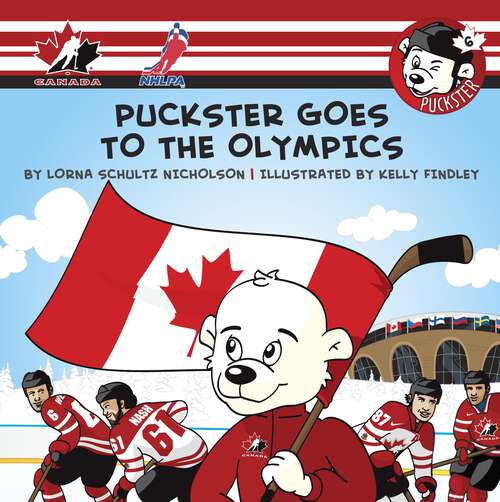 Book cover of Puckster Goes to the Olympics (Puckster)