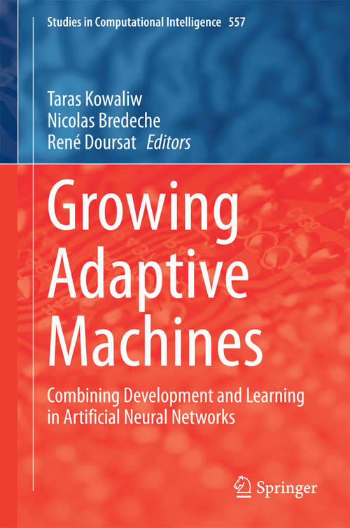 Book cover of Growing Adaptive Machines