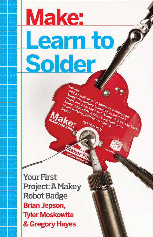 Book cover of Learn to Solder: Tools and Techniques for Assembling Electronics (1)