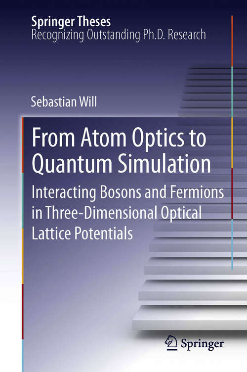 Book cover of From Atom Optics to Quantum Simulation