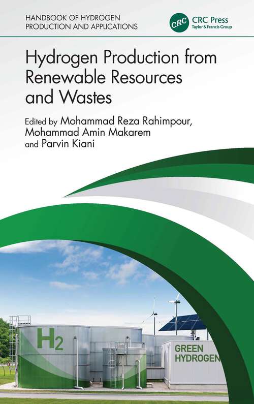 Book cover of Hydrogen Production from Renewable Resources and Wastes