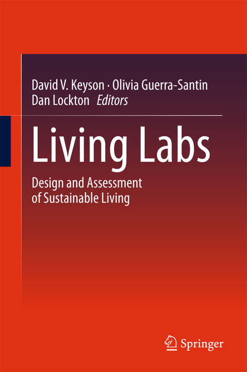 Book cover of Living Labs